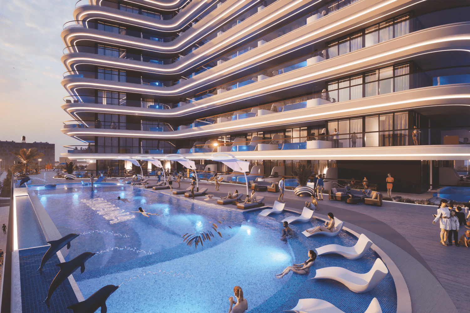 Infinity Swimming Pool & Jacuzzi amenity image