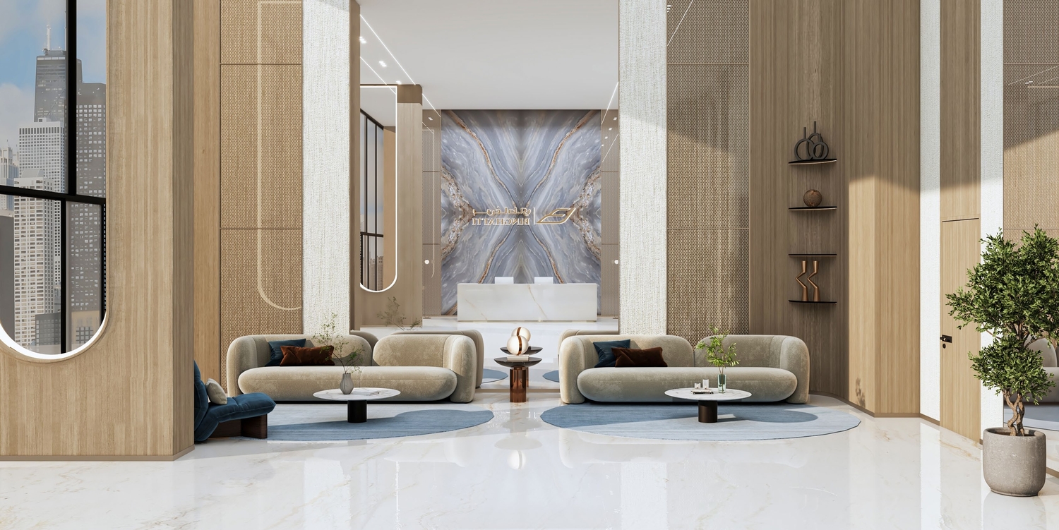 Binghatti Apex lobby 1