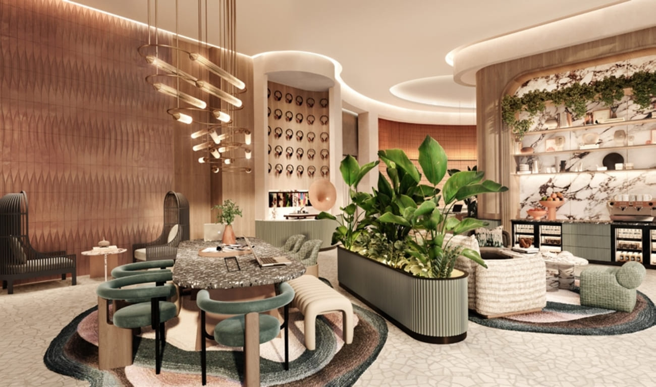 The W Residences lobby 2