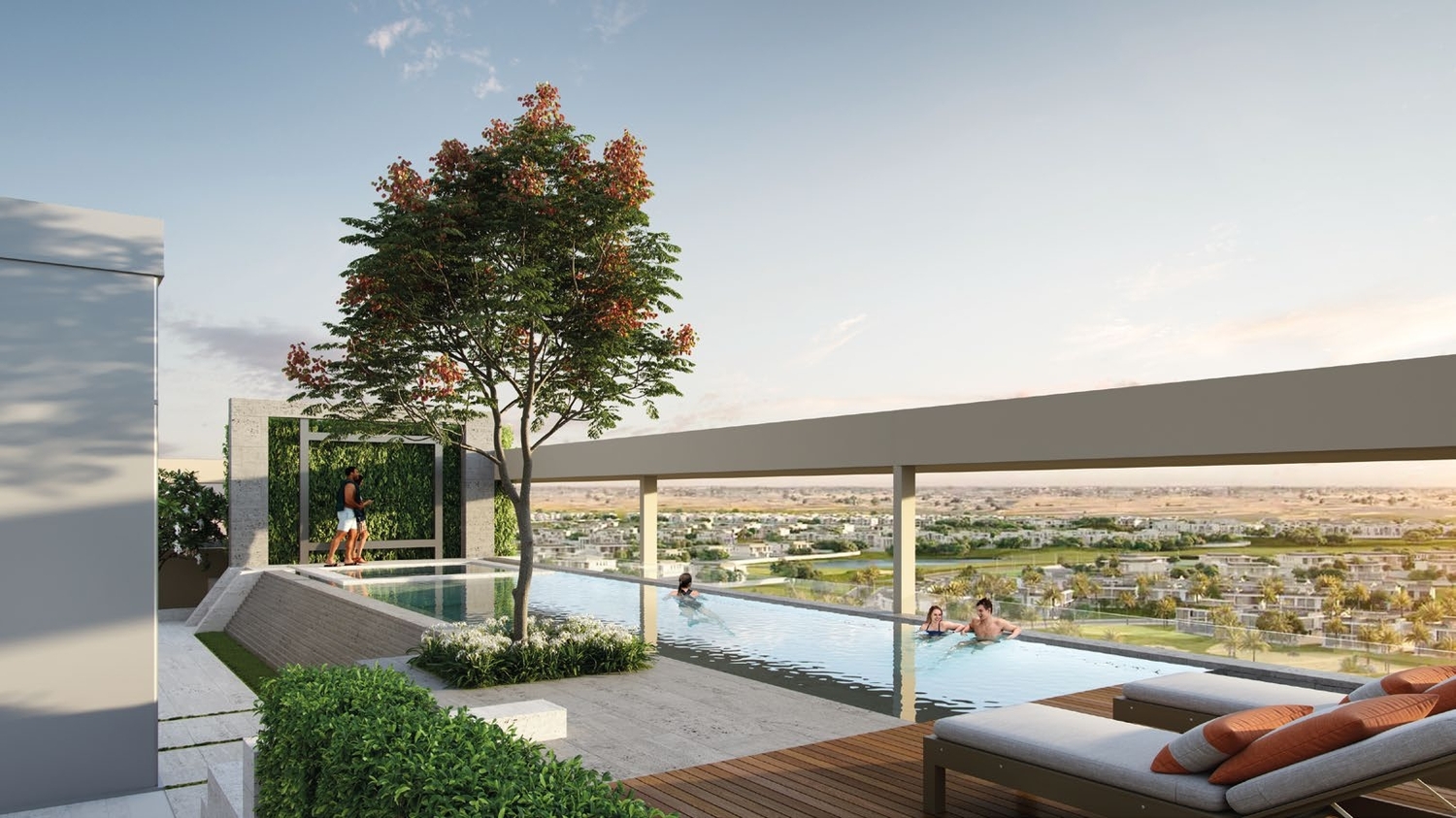 Rooftop Infinity Pool amenity image