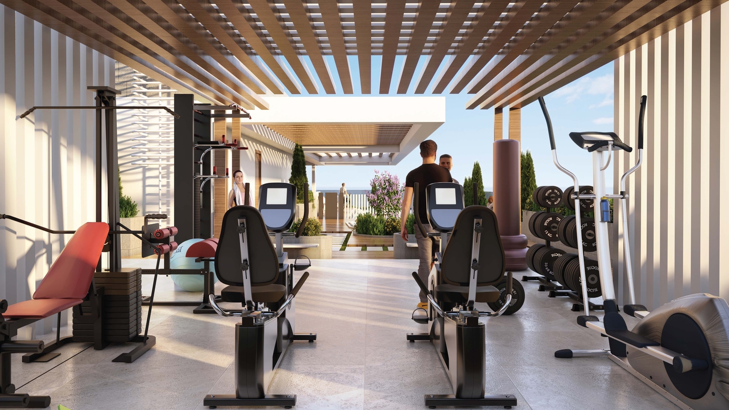 Modern Outdoor Gym amenity image
