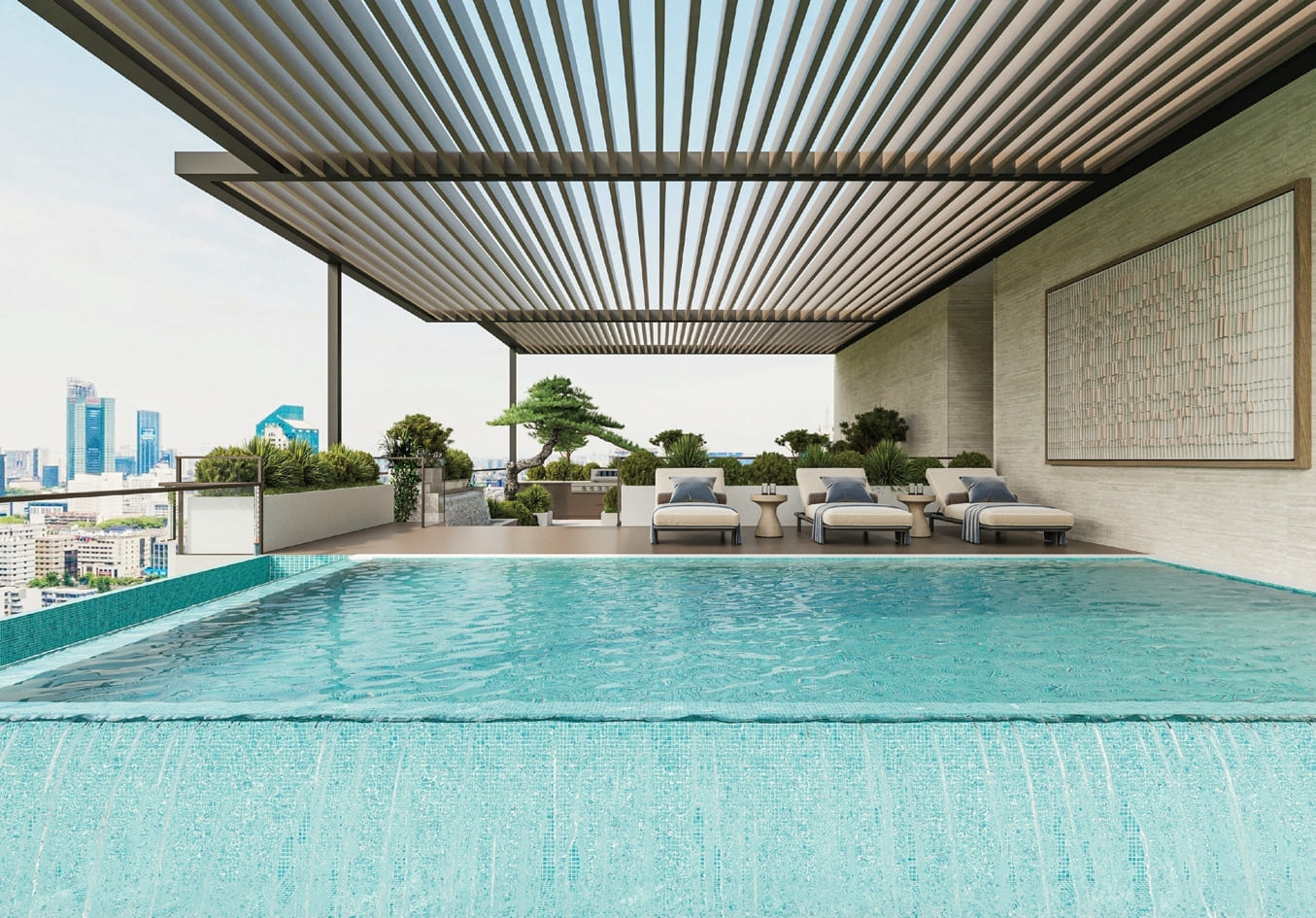 Rooftop Infinity Pool amenity image