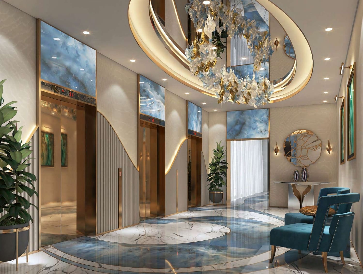 Chic Tower lobby 3