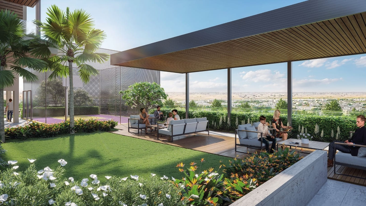 Rooftop BBQ & Seating amenity image