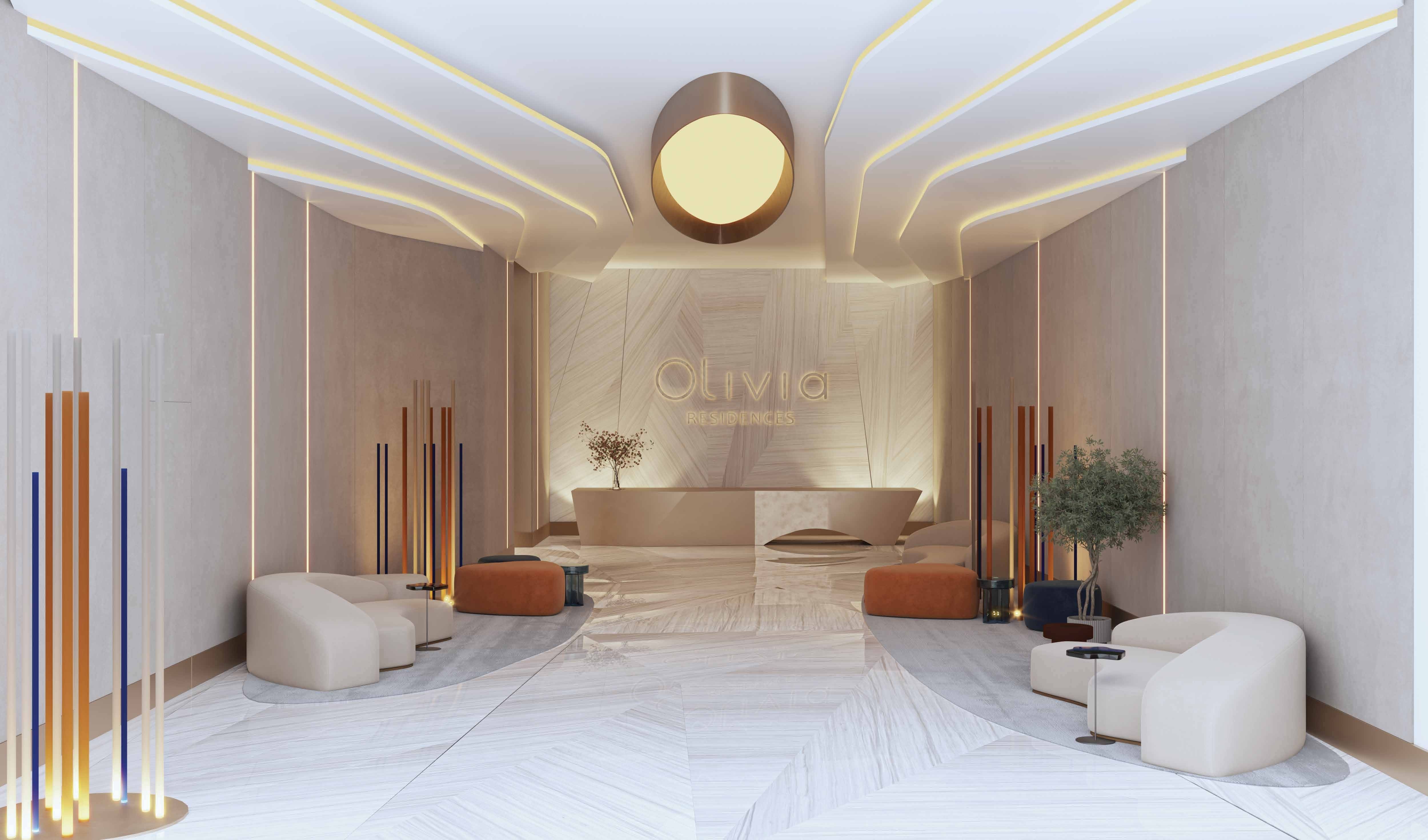 Olivia Residences lobby 1