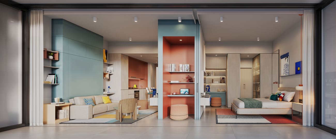 Rove Home Dubai Marina interior 9