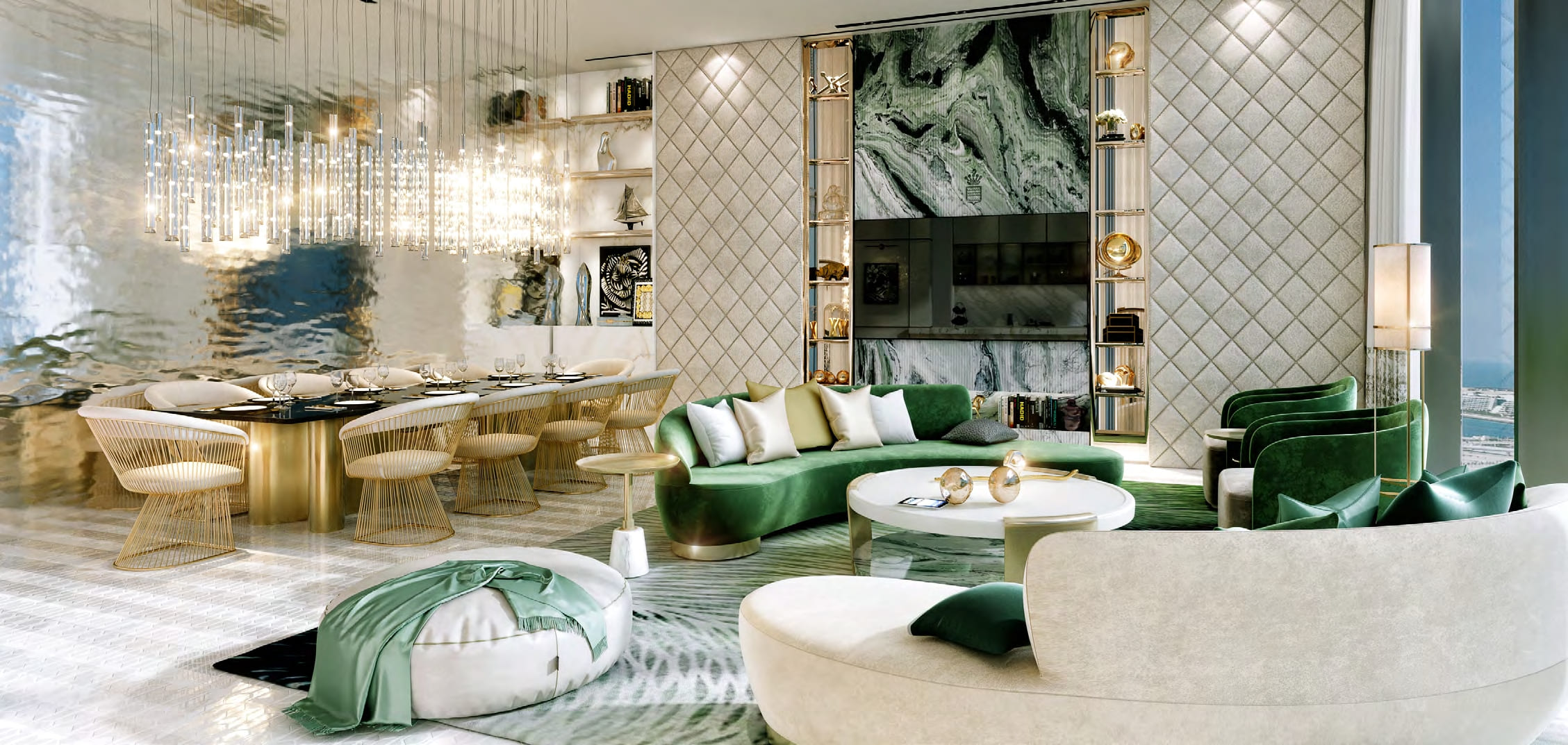 Safa One de Grisogono interior 7