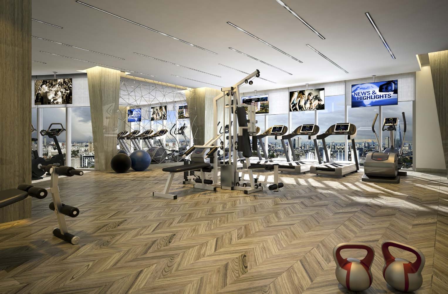 State-of-the-art Gymnasium amenity image