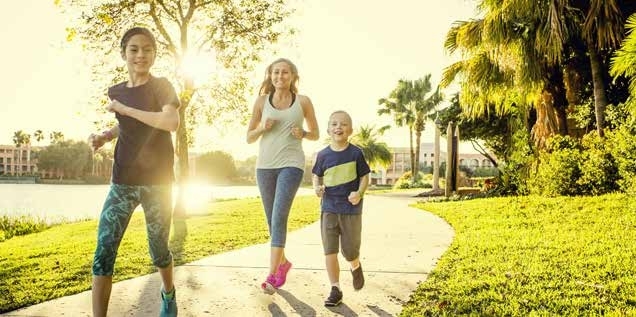Walking pathways amenity image
