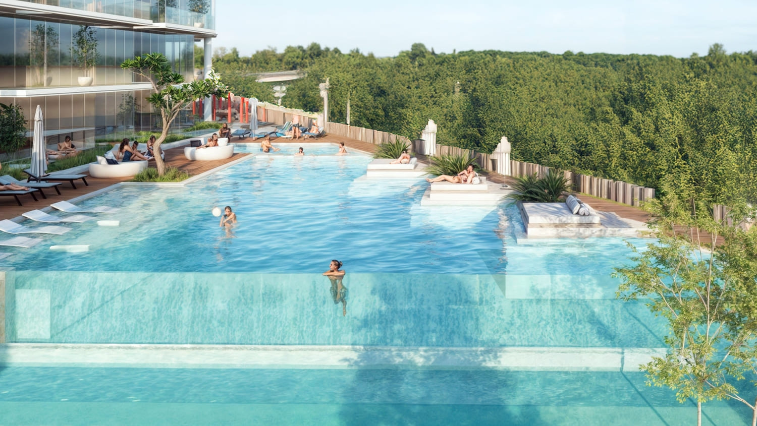 Rooftop Infinity Pool & Sundeck amenity image