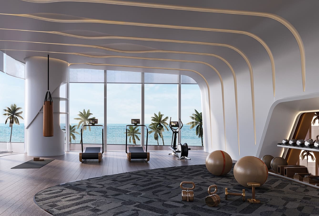 State of the art gym amenity image