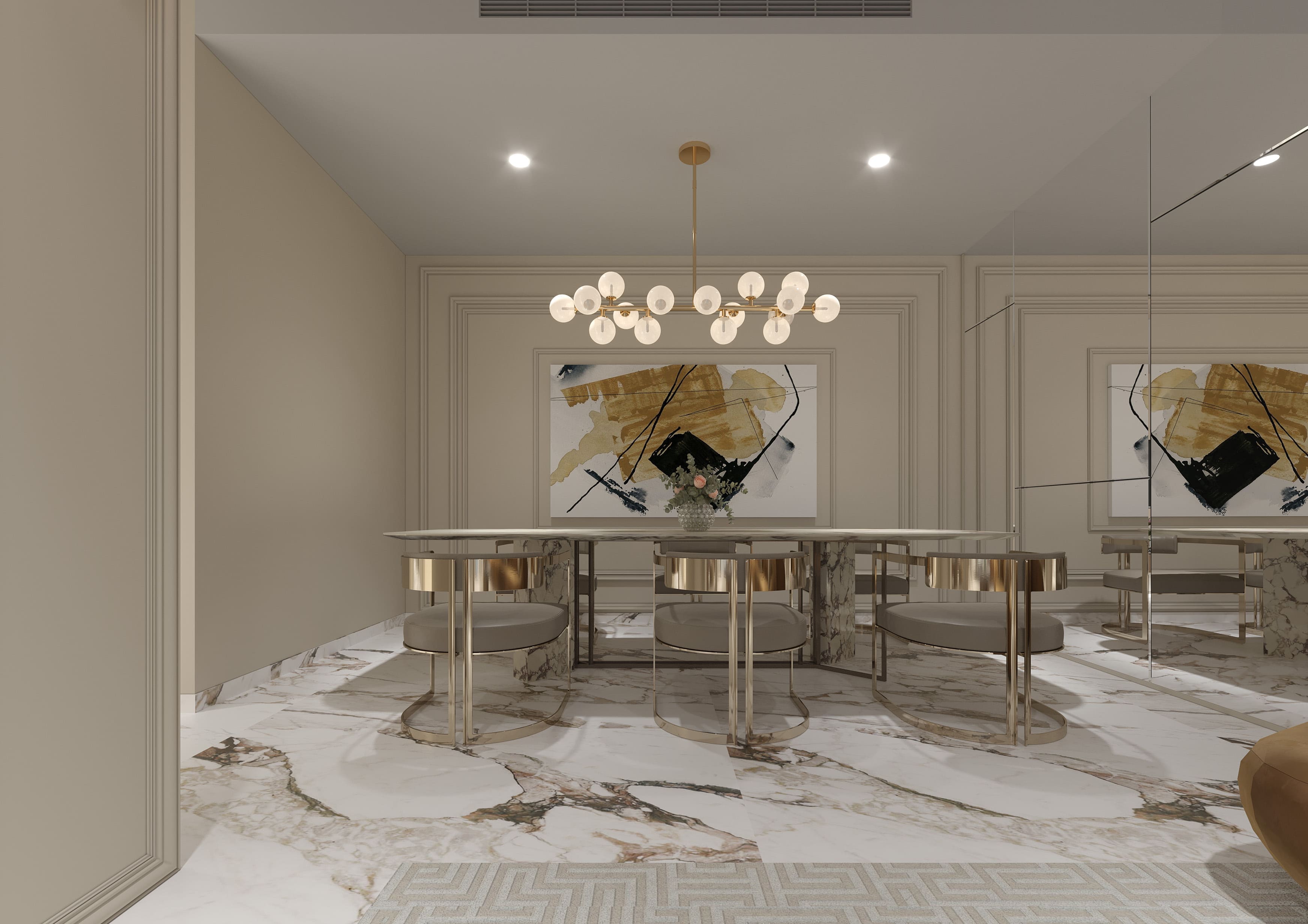 Volga Tower interior 3