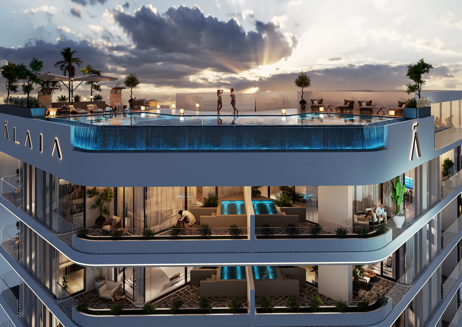 Rooftop Pool amenity image