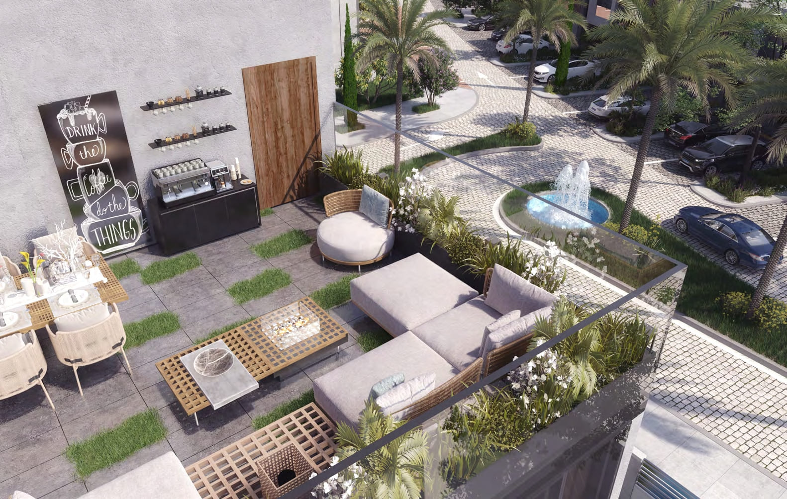 Shaded Seating Area amenity image