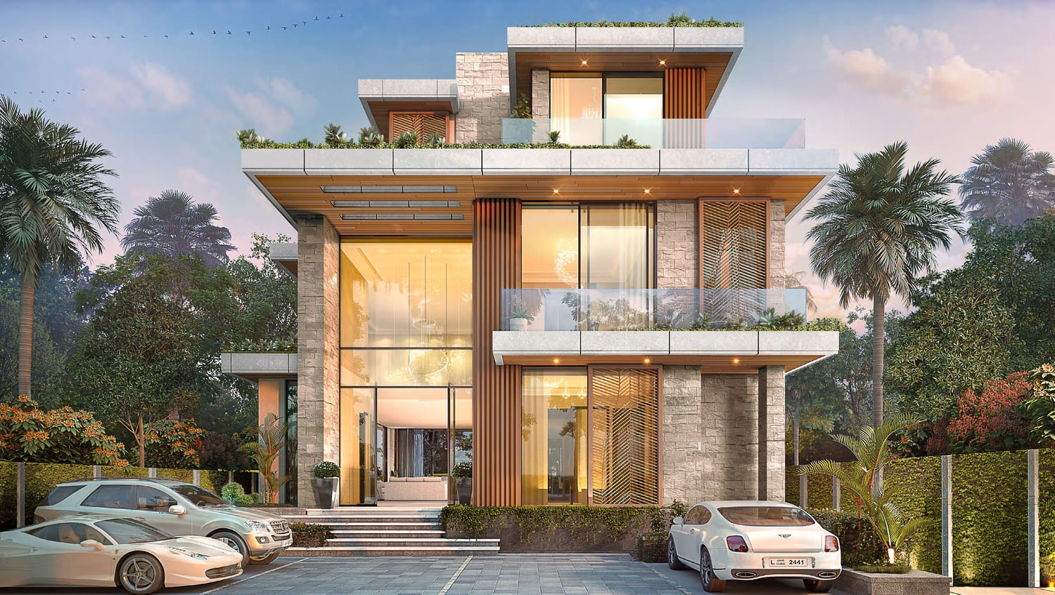 Damac Hills - Cavalli Estates architecture 3