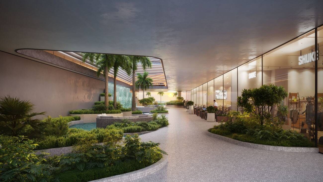 Feature Wall & Retail amenity image