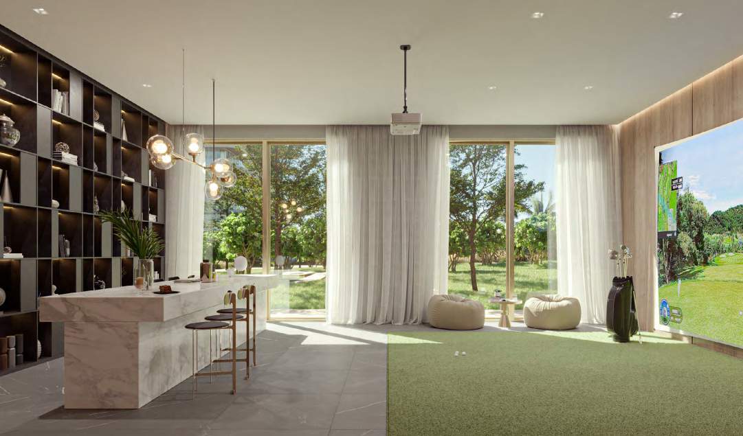 Golf Simulation Lounge amenity image