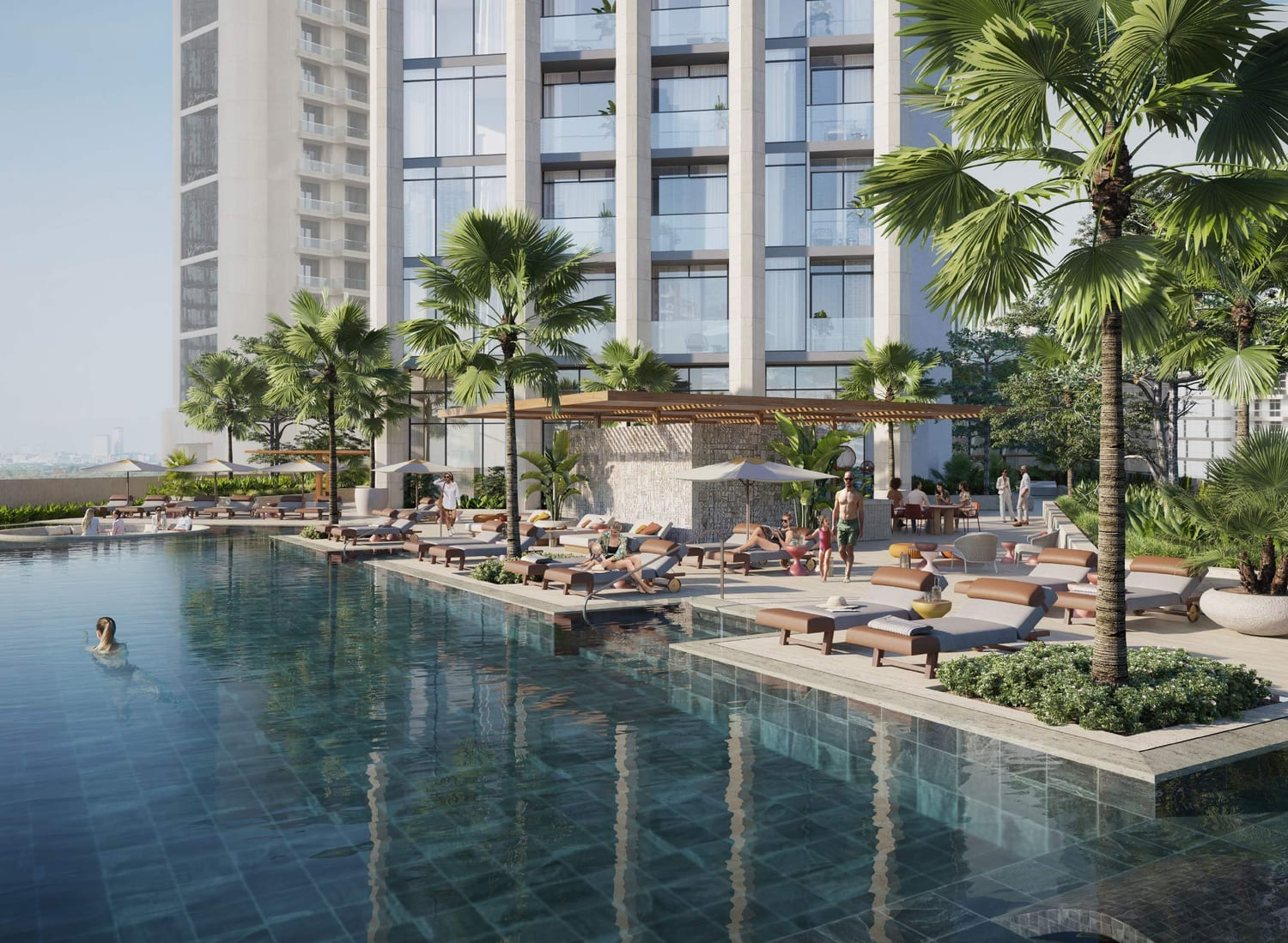 Podium Level Swimming Pool amenity image