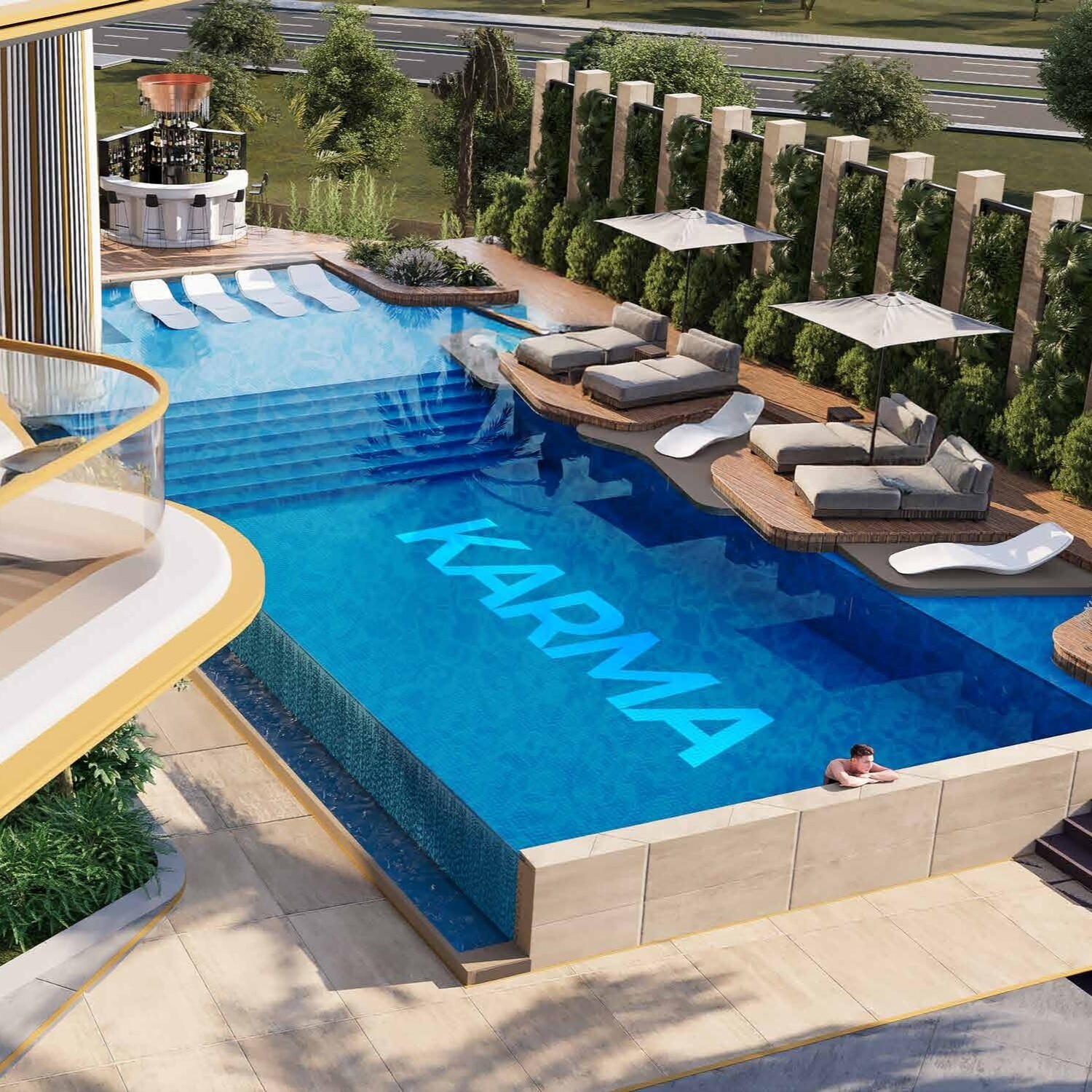 Resort-style Pools amenity image