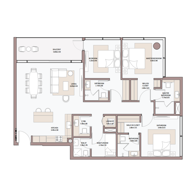 Apartments plan