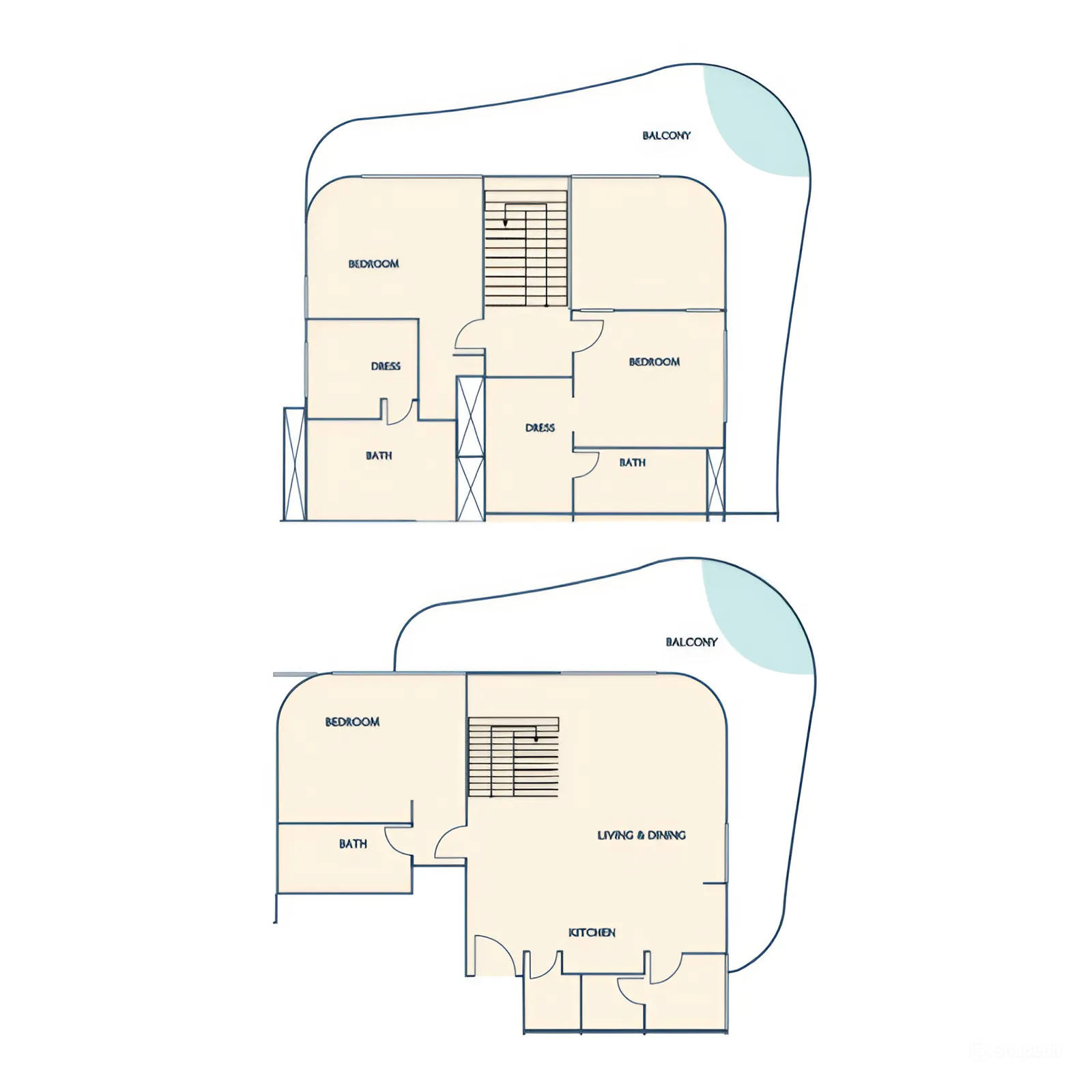 Penthouse plan