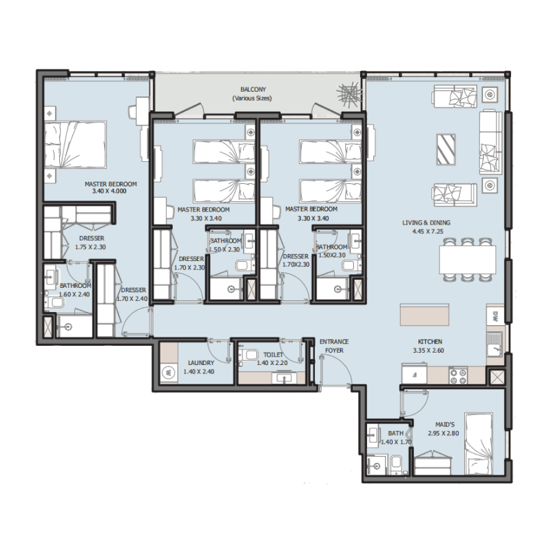 Apartments plan