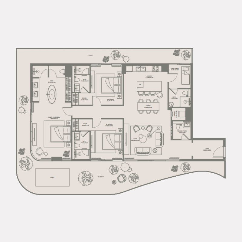 Apartments plan