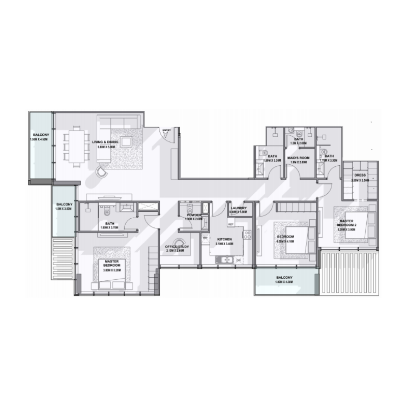 Apartments plan