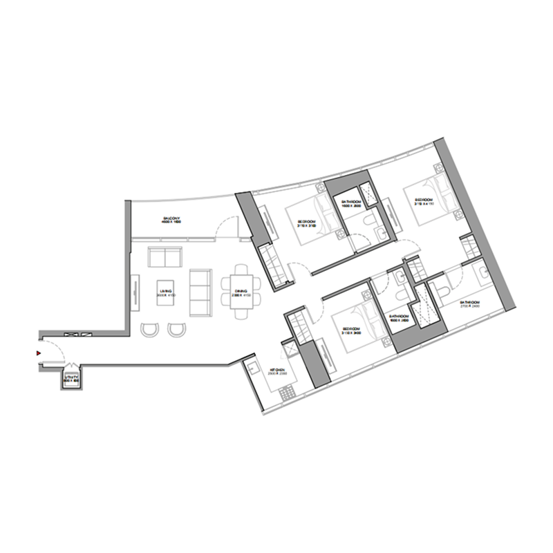 Apartments plan