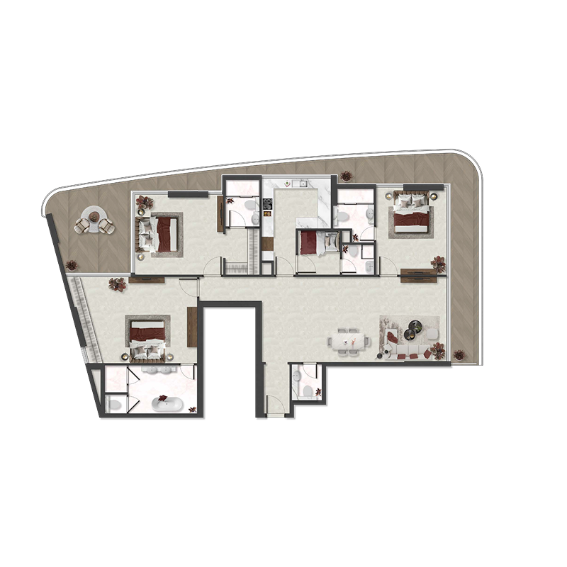 Apartments plan