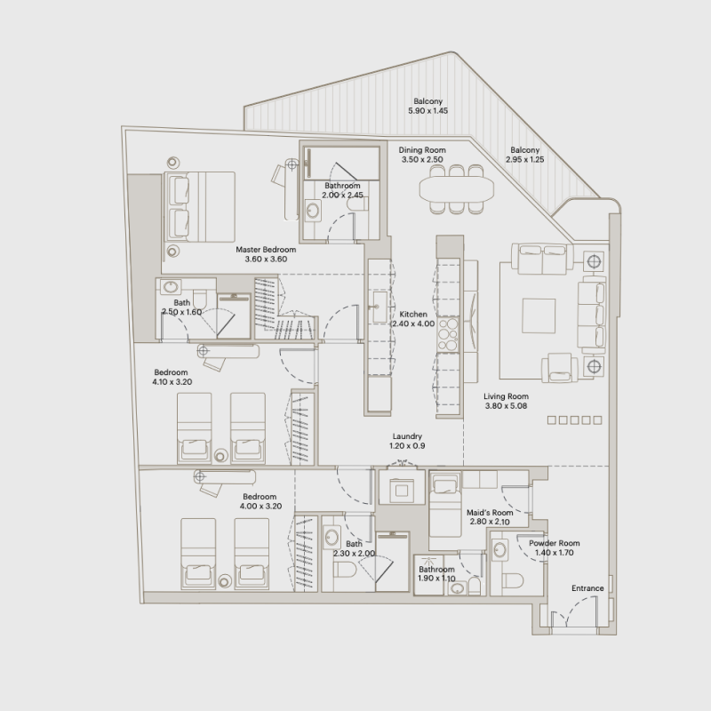 Apartments plan