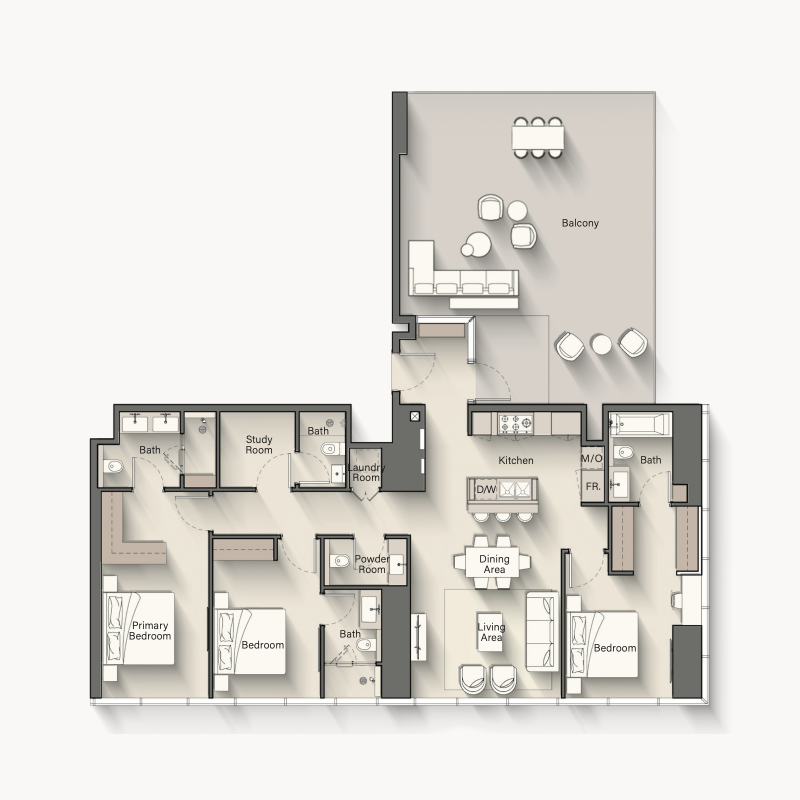 Apartments plan