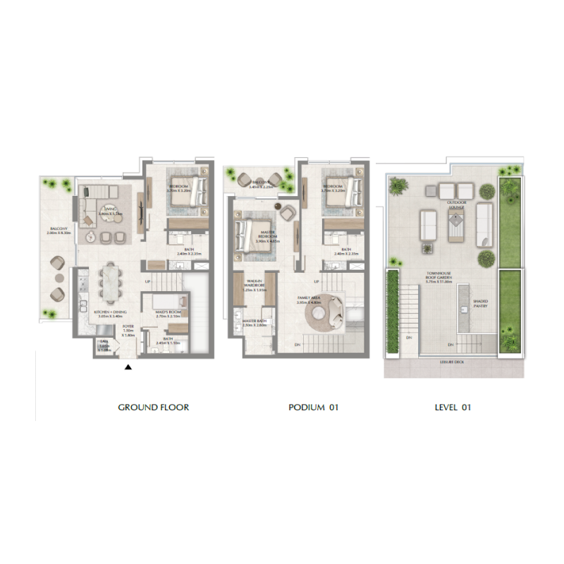 Townhouse plan