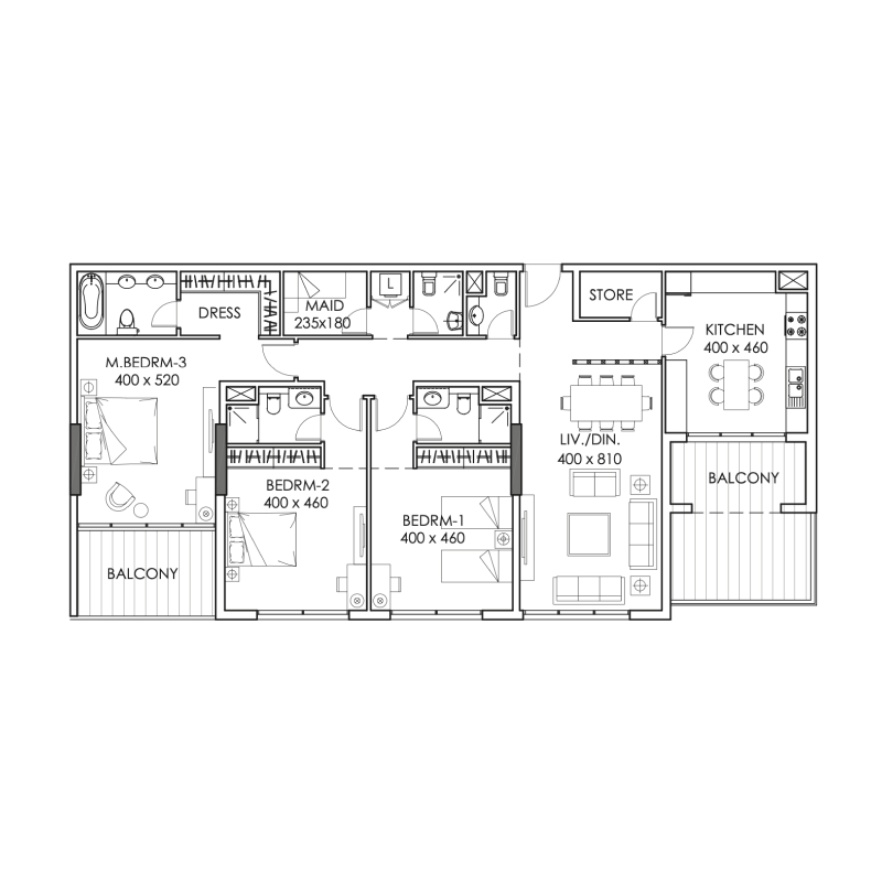 Townhouse plan