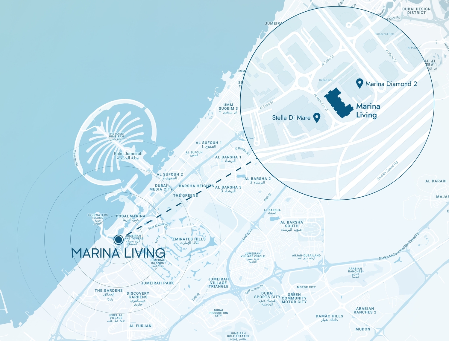 Marina Living master plan 1
