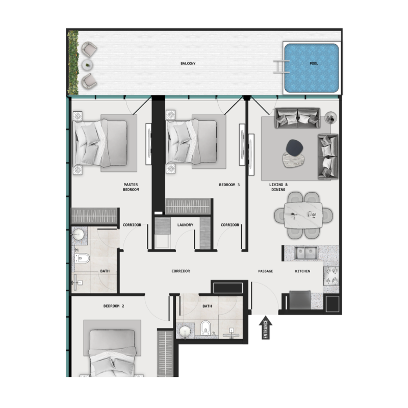 Apartments plan