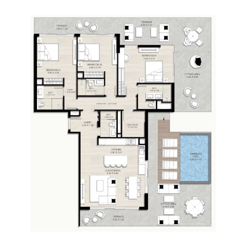 Apartments plan