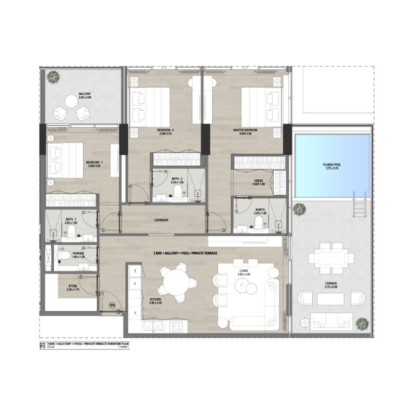 Apartments plan