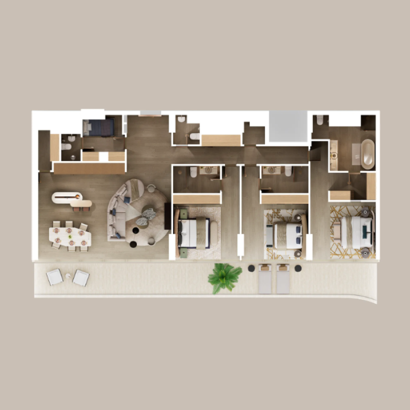 Apartments plan