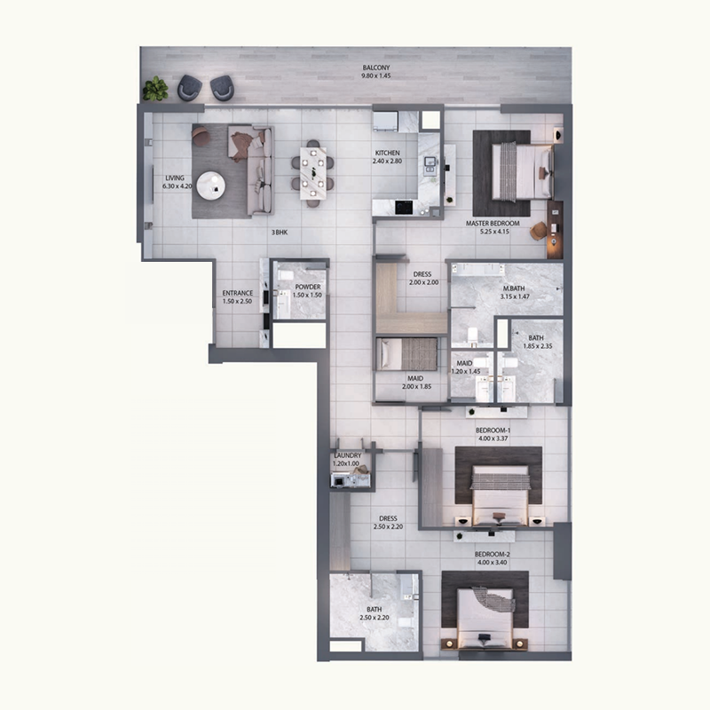 Apartments plan
