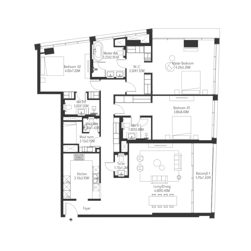 Apartments plan