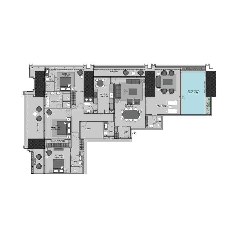 Apartments plan