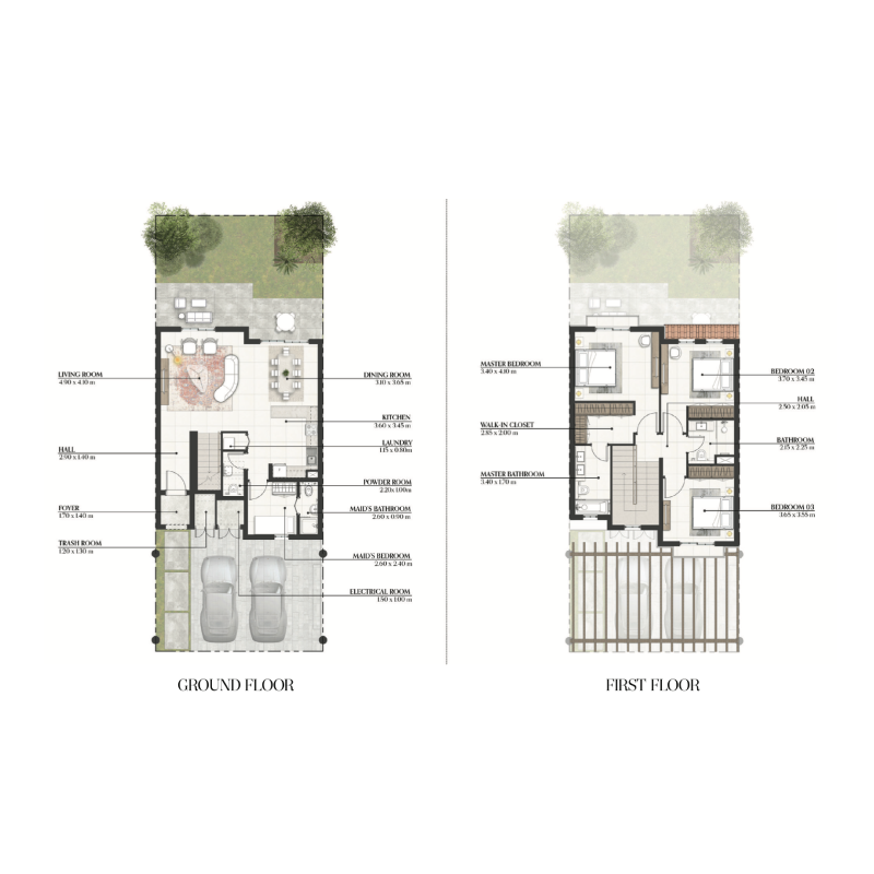Townhouse plan