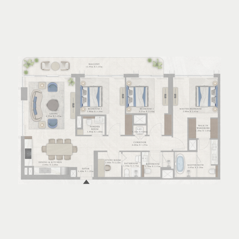 Apartments plan