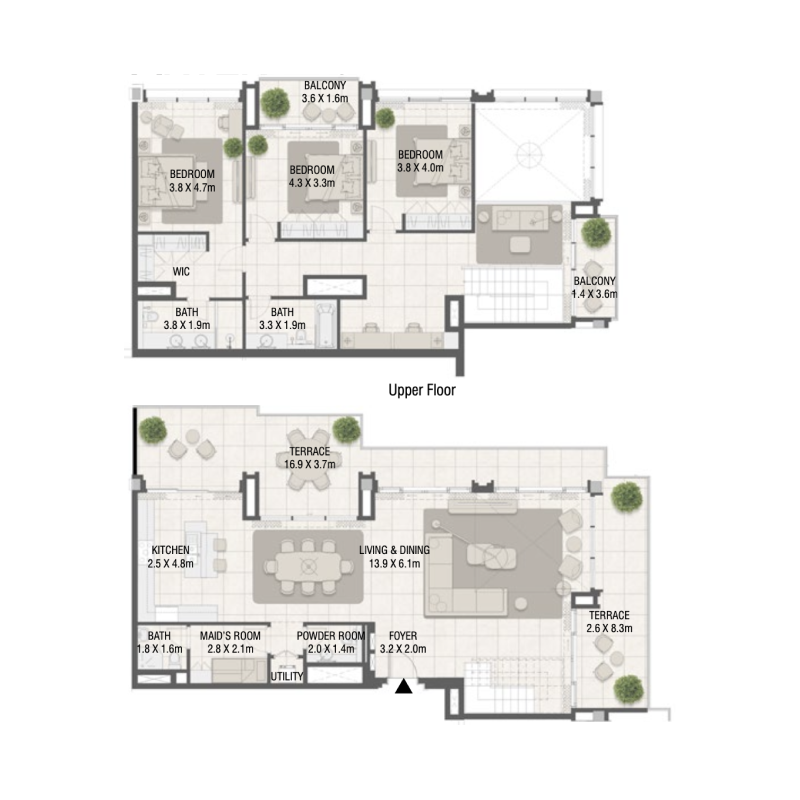Duplex plan
