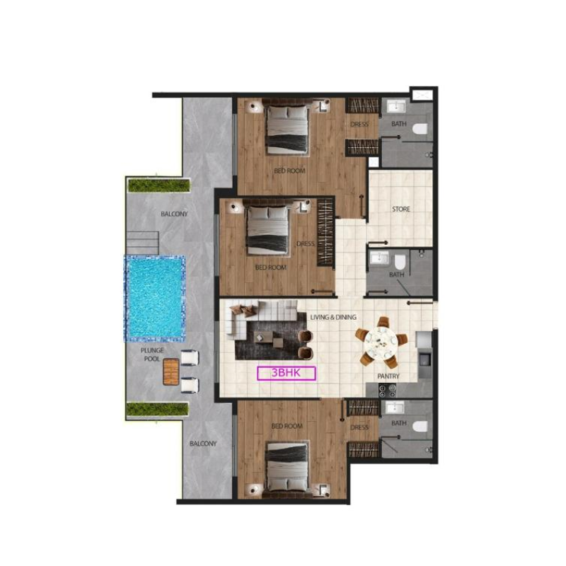 Apartments plan