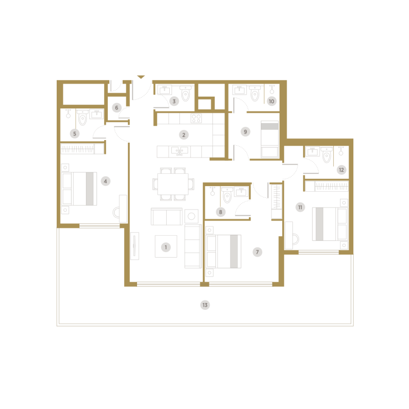 Apartments plan