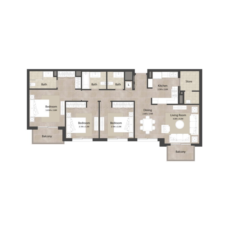 Apartments plan