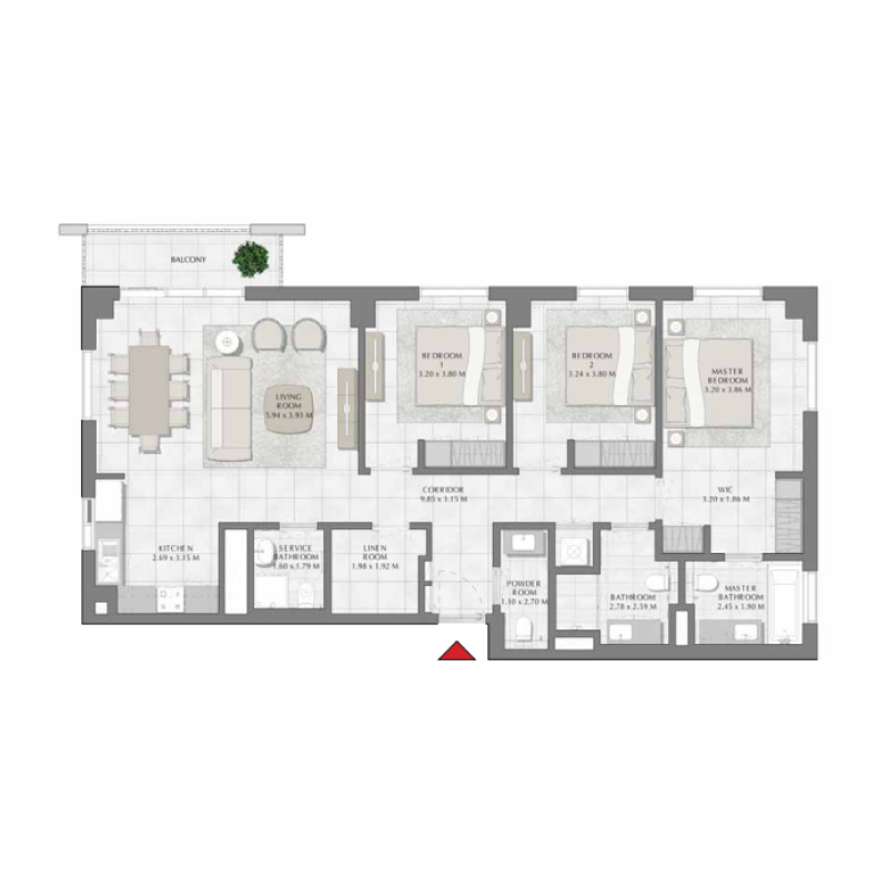 Apartments plan