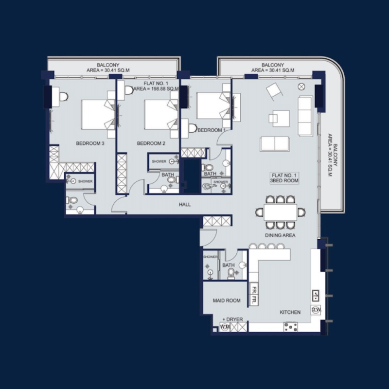 Apartments plan